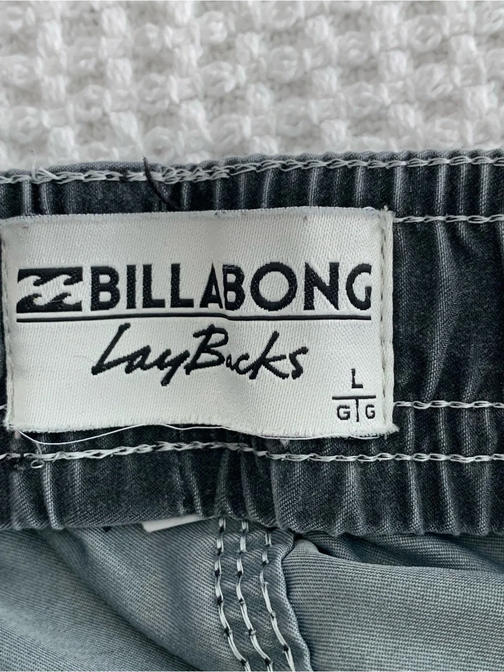 Billabong Lay Backs Board Shorts Size Large
